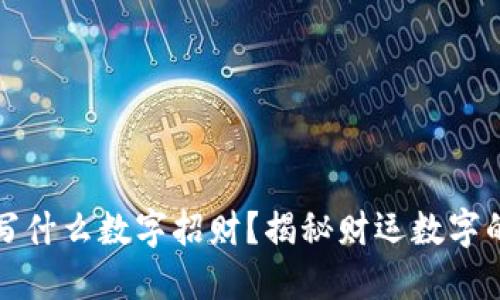 钱包写什么数字招财？揭秘财运数字的秘密