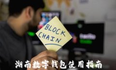 湖南数字钱包使用指南