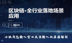 小狐钱包输入窗口无法输入的原因解析