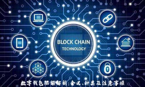 
数字钱包限额解析：含义、种类及注意事项
